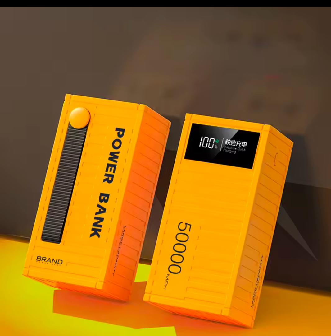Container Power Bank : Le Chargement Réinventé avec 50,000mAh de Puissance et un Design Innovant