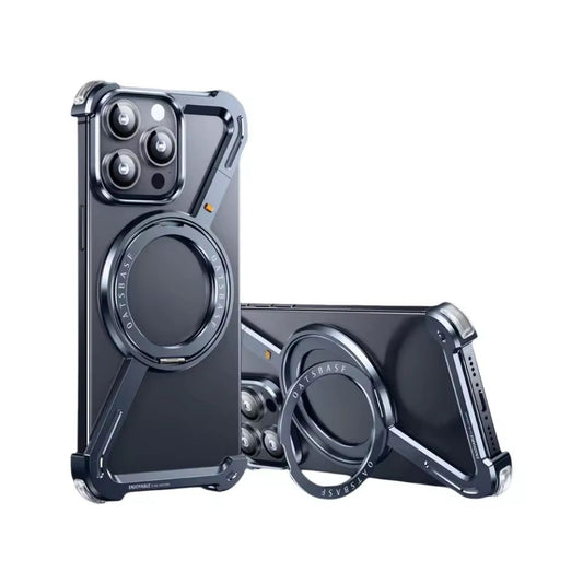 📱 Fiche Produit – Coque Métallique Premium avec Anneau 360° pour iPhone