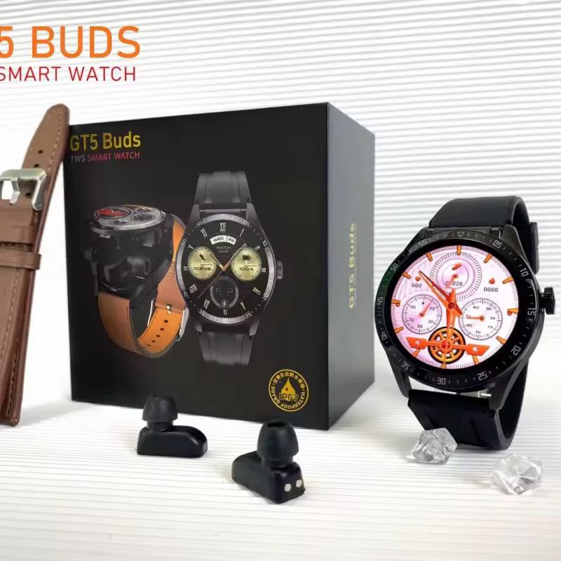 ⌚✨ GT5 BUDS – La montre connectée avec écouteurs intégrés