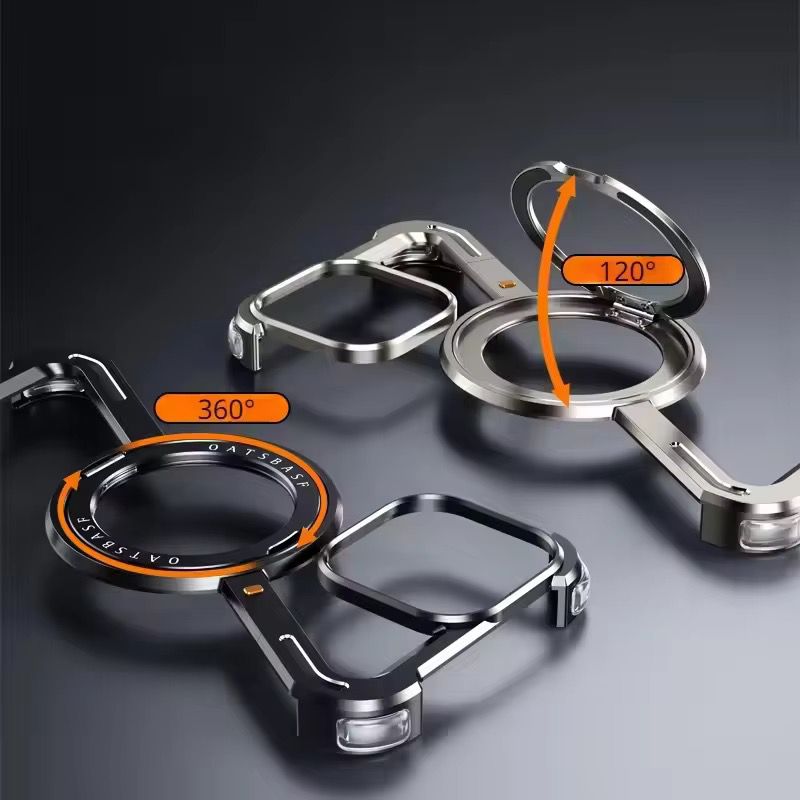 📱 Fiche Produit – Coque Métallique Premium avec Anneau 360° pour iPhone